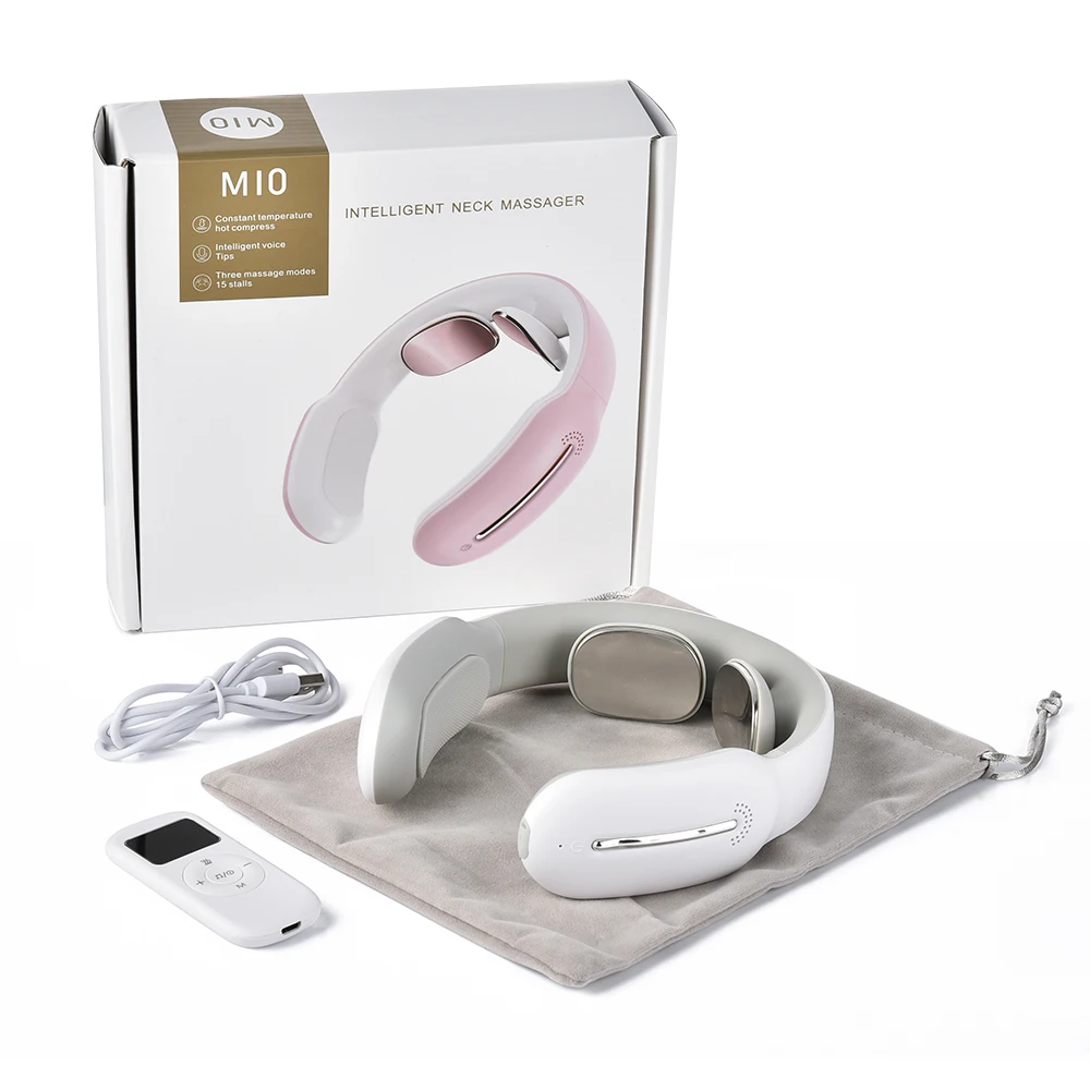 Wireless EMS TENS Pulse Neck Massager Rechargeable USB Cervical Traction Therapy Cervical Vertebra Physiotherapy Pain Relief Wireless EMS TENS Pulse Neck Massager Rechargeable USB Cervical Traction Therapy Cervical Vertebra Physiotherapy Pain Relief