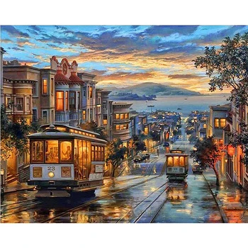 GATYZTORY DIY Painting By Numbers Landscape Picture Colouring Zero Basis HandPainted Oil Painting Home Decor Handmade Gift
GATYZTORY DIY Painting By Numbers Landscape Picture Colouring Zero Basis HandPainted Oil Painting Home Decor Handmade Gift