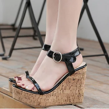 YMECHIC 2020 Women Summer Platform Sandals High Heels Open Toe Sandles Chunky Prom Stripper Wedges Heels Party New Black Shoes
YMECHIC 2020 Women Summer Platform Sandals High Heels Open Toe Sandles Chunky Prom Stripper Wedges Heels Party New Black Shoes