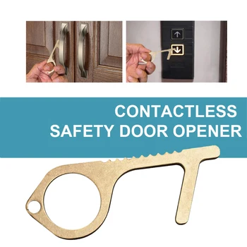 Elevator Button Contactless Tool Safety Door Handle Brass Key Grip Safety Protection Isolation No-Touch Anti-bacteria Opener
Elevator Button Contactless Tool Safety Door Handle Brass Key Grip Safety Protection Isolation No-Touch Anti-bacteria Opener