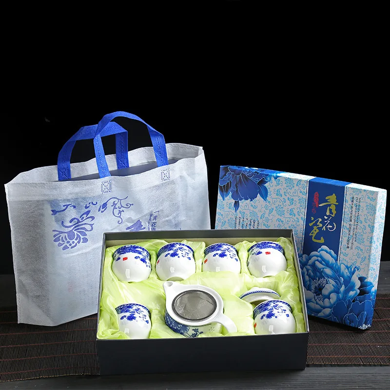 Plant Insulated Heat Resistant Double-layer Cup Household Ceramic Kung Fu Tea Set Business Gift Customization Logo
Plant Insulated Heat Resistant Double-layer Cup Household Ceramic Kung Fu Tea Set Business Gift Customization Logo