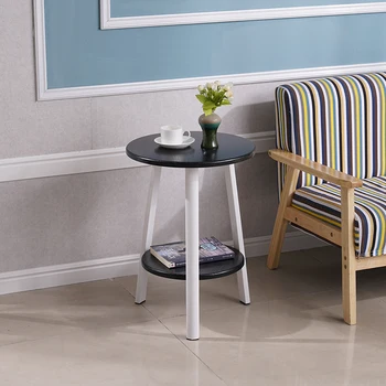 Side several modern simple small tea table double-layer table sofa side table, small round table balcony table small type corne
Side several modern simple small tea table double-layer table sofa side table, small round table balcony table small type corne