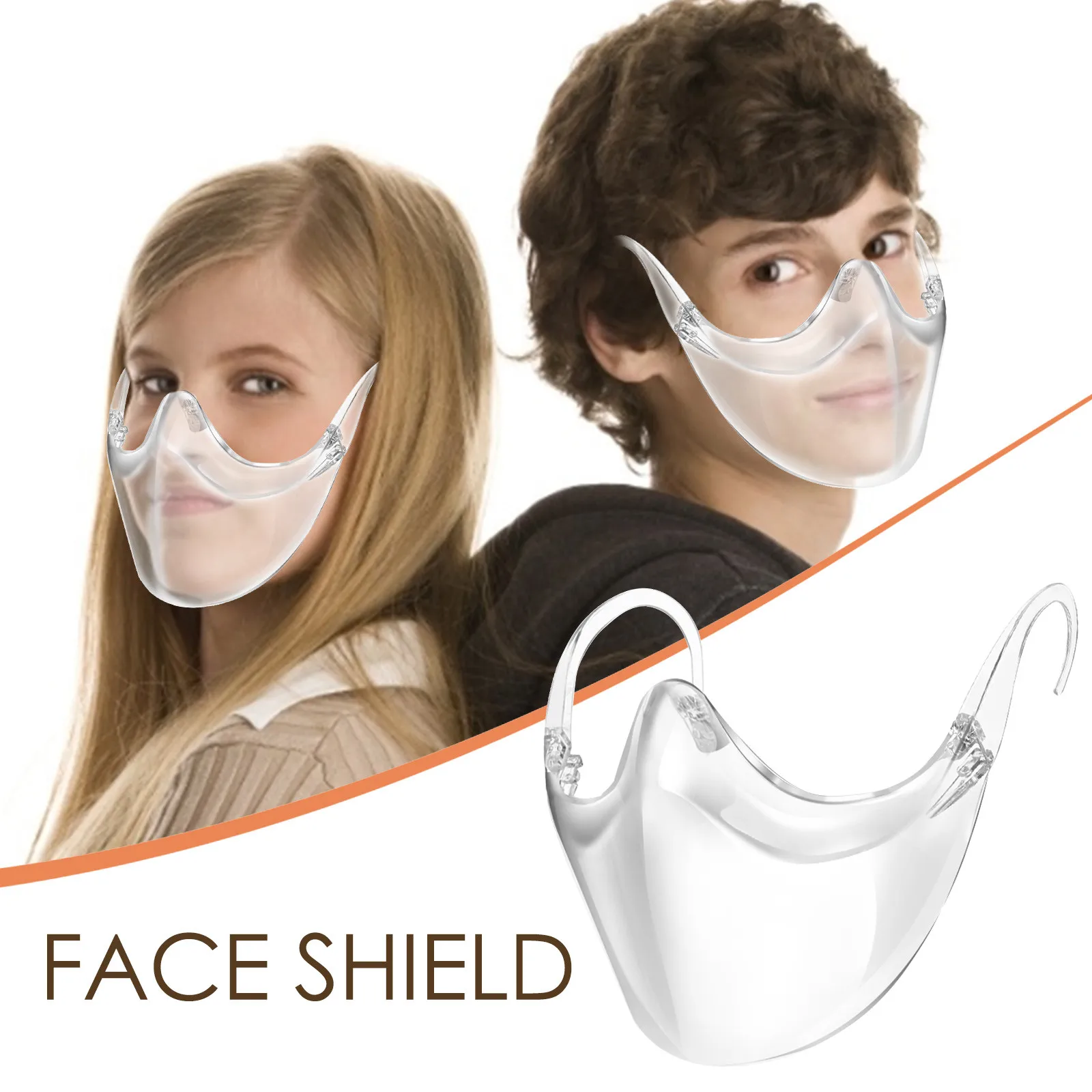 1PC Kids Transparent Visual lip language Shield Durable Mask Combine Plastic Reusable Clear Face Mask mascarillas Fast delivery
1PC Kids Transparent Visual lip language Shield Durable Mask Combine Plastic Reusable Clear Face Mask mascarillas Fast delivery