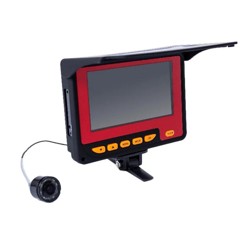 AAAE Top-20M 1000TVL Fish Finder Underwater Ice Fishing Camera 4.3 Inch LCD Monitor 8PCS LED Night Vision Camera for Fishing EU
AAAE Top-20M 1000TVL Fish Finder Underwater Ice Fishing Camera 4.3 Inch LCD Monitor 8PCS LED Night Vision Camera for Fishing EU