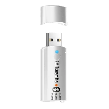 Mini USB Bluetooth Receiver Music Hands Free Stereo FM Transmitter 3.5 Mm Wireless Car Adapter Portable Modulator Audio
Mini USB Bluetooth Receiver Music Hands Free Stereo FM Transmitter 3.5 Mm Wireless Car Adapter Portable Modulator Audio