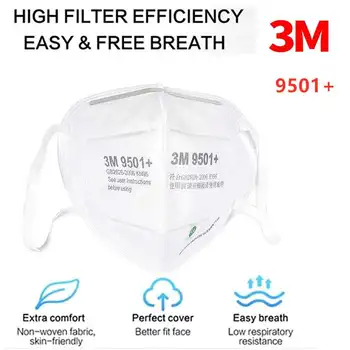 3M 9501+ 9502+ dust Mask PM2.5 Anti influenza Anti-particles fabric folding filter Adult Riding Peculiar smell Earwear
3M 9501+ 9502+ dust Mask PM2.5 Anti influenza Anti-particles fabric folding filter Adult Riding Peculiar smell Earwear