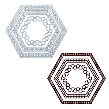 Kokorosa Hexagon Frame Metal Cutting Dies for Card Making Scrapbooking Embossing Cuts Stencil Craft New 2019 Dies
Kokorosa Hexagon Frame Metal Cutting Dies for Card Making Scrapbooking Embossing Cuts Stencil Craft New 2019 Dies