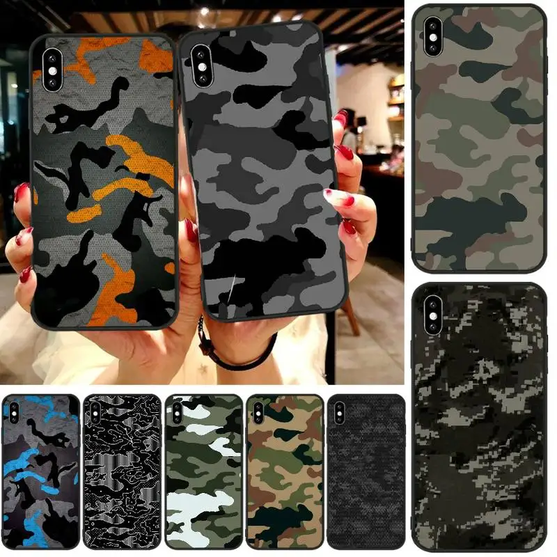LJHYDFCNB Military camouflage Phone Case Cover For iphone6 6s plus 7 8 7 8 plus X XR XS MAX 11 Pro Max Cover
LJHYDFCNB Military camouflage Phone Case Cover For iphone6 6s plus 7 8 7 8 plus X XR XS MAX 11 Pro Max Cover