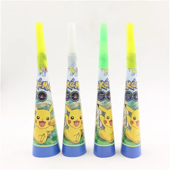 Children Cartoon Theme Birthday Party 6 Pcs/set Pokemon Pikachu Party Trumpet Activity Props Kid Paper Horn /Whistle Noise Maker
Children Cartoon Theme Birthday Party 6 Pcs/set Pokemon Pikachu Party Trumpet Activity Props Kid Paper Horn /Whistle Noise Maker