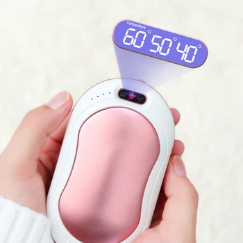 10000mAh Portable USB Rechargeable Hand Warmer Power Bank With Vibration Massage LED Flashlight Double-Side Heat
10000mAh Portable USB Rechargeable Hand Warmer Power Bank With Vibration Massage LED Flashlight Double-Side Heat