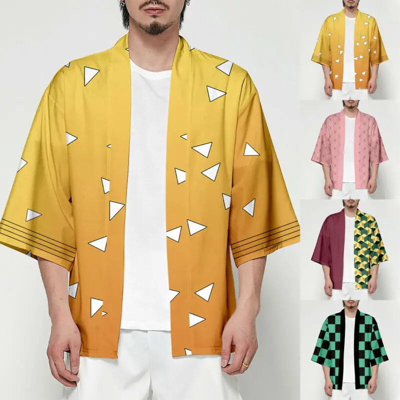 Unisex Demon Slayer Kimetsu No Yaiba Characters Cosplay Costumes Kimono Haori Coat Holiday Cardigan
Unisex Demon Slayer Kimetsu No Yaiba Characters Cosplay Costumes Kimono Haori Coat Holiday Cardigan