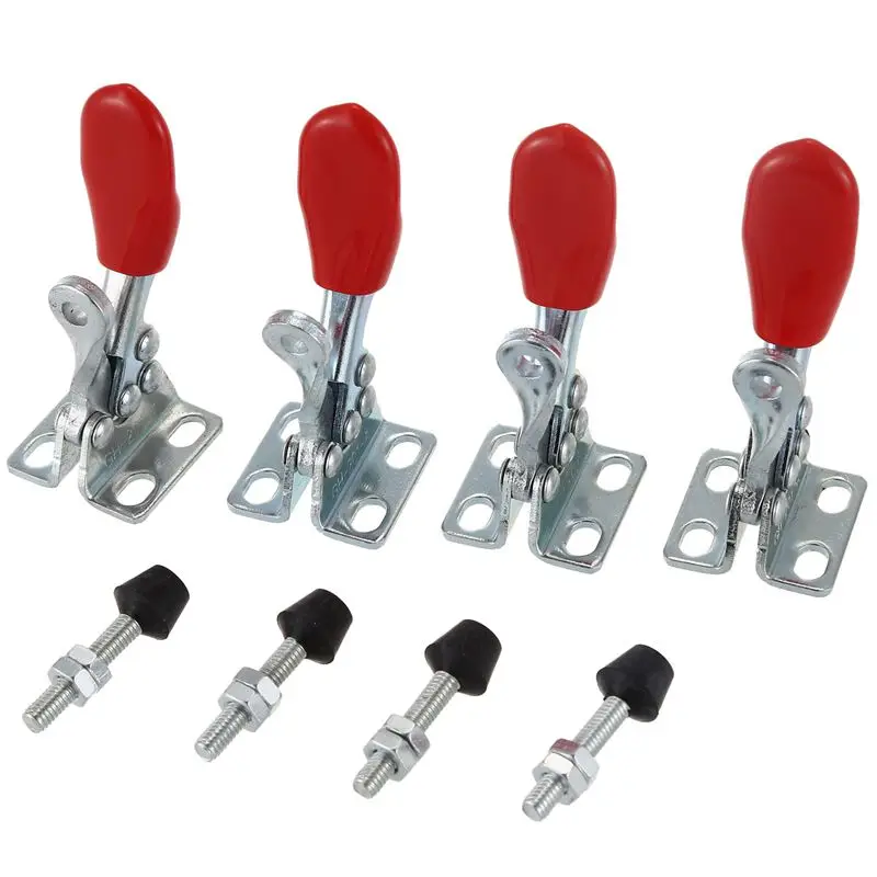Hot Sale 4PCS Hand Tool Metal Holding Capacity Latch Type Toggle Clamp GH-201A
Hot Sale 4PCS Hand Tool Metal Holding Capacity Latch Type Toggle Clamp GH-201A