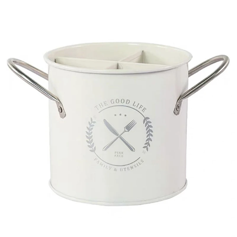 TOP!-1Pcs Family Utensils Separate Storage Chopsticks Barrel Drain Storage Box Partition Bucket Kitchen Tool Bucket Handle Qua
TOP!-1Pcs Family Utensils Separate Storage Chopsticks Barrel Drain Storage Box Partition Bucket Kitchen Tool Bucket Handle Qua