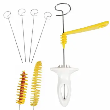 Tornado Chips Cutter Manual Potato Spiral Cutting Slicer Potato Spiral Peeler Kitchen Cooking Gadgets 
Tornado Chips Cutter Manual Potato Spiral Cutting Slicer Potato Spiral Peeler Kitchen Cooking Gadgets