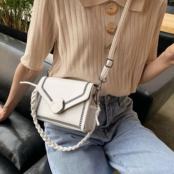 2020 Fashion Flap Bags Women Thread Shoulder Hand Bag Female PU Leather Crossbody Bags 2020 Travel Handbag Ladies Cross Body Bag
2020 Fashion Flap Bags Women Thread Shoulder Hand Bag Female PU Leather Crossbody Bags 2020 Travel Handbag Ladies Cross Body Bag