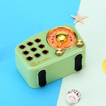 Radio Bluetooth Speaker, Vintage Radio- FM Radio with Old Fashioned Classic Style, Strong Bass Enhancement(Grass Green)
Radio Bluetooth Speaker, Vintage Radio- FM Radio with Old Fashioned Classic Style, Strong Bass Enhancement(Grass Green)