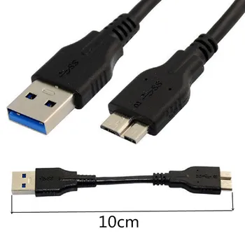 Micro USB 3.0 Cable USB 3.0 Type A Male to Micro B Cord for Samsung Galaxy S5, Note 3, Camera, Hard Drive and More 0.1m/10cm
Micro USB 3.0 Cable USB 3.0 Type A Male to Micro B Cord for Samsung Galaxy S5, Note 3, Camera, Hard Drive and More 0.1m/10cm