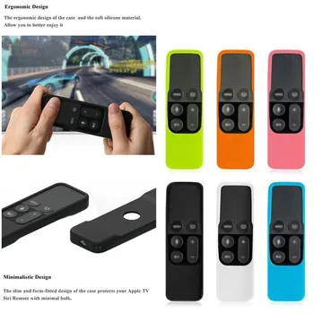 Remote Case Protective Silicone Cover Lightweight Shock Proof Skin Holder for Apple TV 4K Controller
Remote Case Protective Silicone Cover Lightweight Shock Proof Skin Holder for Apple TV 4K Controller