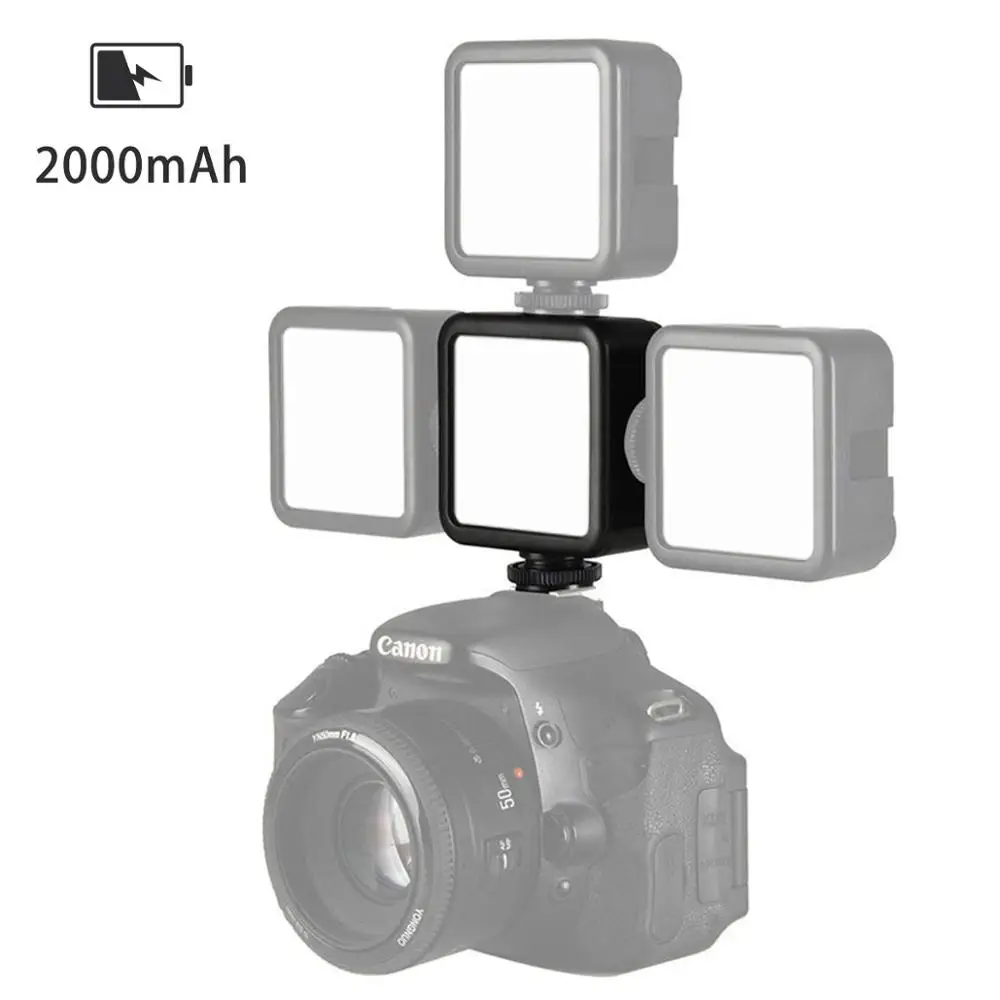 Camera Hot Shoe Video Light Battery Powered 2000mAh Phone Fill Light w Cold Shoe Compatible with Vlog Camera DJI Osmo Pocket
Camera Hot Shoe Video Light Battery Powered 2000mAh Phone Fill Light w Cold Shoe Compatible with Vlog Camera DJI Osmo Pocket