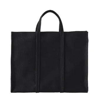 Fashion Casual Clutch Bag Ladies Handbag Simple Canvas Reusable Shopping Bag Tote Bag (Black)
Fashion Casual Clutch Bag Ladies Handbag Simple Canvas Reusable Shopping Bag Tote Bag (Black)