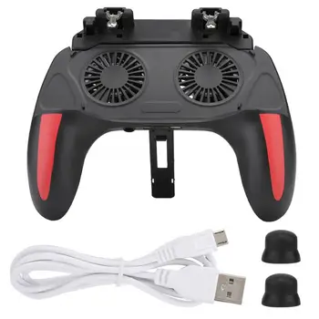 pubg controller Mobile Phone Game Controller with Dual Cooling Fans Heat Dissipation Gamepad Power Handle gamepad pc
pubg controller Mobile Phone Game Controller with Dual Cooling Fans Heat Dissipation Gamepad Power Handle gamepad pc