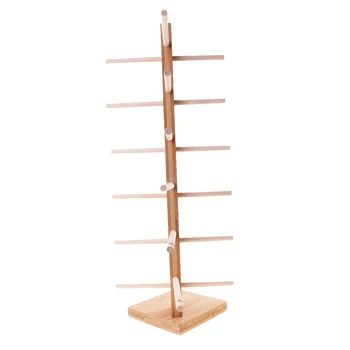 Wooden Eye Glasses Sunglasses Display Rack Stand Holder Organizer 3/4/5/6-Tiers
Wooden Eye Glasses Sunglasses Display Rack Stand Holder Organizer 3/4/5/6-Tiers