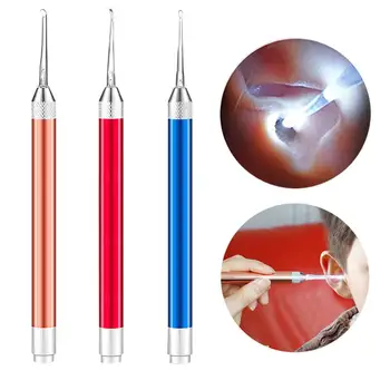 In Ear Cleaning Endoscope Visual Ear Spoon pick Otoscope Borescope Tool Visual Ear Wax Spoon Earpick orch LED Flashlight
In Ear Cleaning Endoscope Visual Ear Spoon pick Otoscope Borescope Tool Visual Ear Wax Spoon Earpick orch LED Flashlight