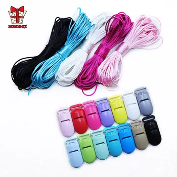 BOBO.BOX Baby Teether Accessories Plastic Clip Baby Silicone Teething Necklace Rattail Cord DIY For Jewelry Pacifier Clips Tool
BOBO.BOX Baby Teether Accessories Plastic Clip Baby Silicone Teething Necklace Rattail Cord DIY For Jewelry Pacifier Clips Tool