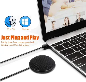 Profession Tabletop Mini USB Microphone Plug and Play Omnidirectional Condenser Microphone for Computer Conference Recording mic
Profession Tabletop Mini USB Microphone Plug and Play Omnidirectional Condenser Microphone for Computer Conference Recording mic