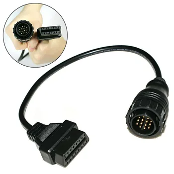 OBD2 OBD 2 Scanner Cable Round Socket For Mercedes Benz 14Pin To 16Pin Connector
OBD2 OBD 2 Scanner Cable Round Socket For Mercedes Benz 14Pin To 16Pin Connector