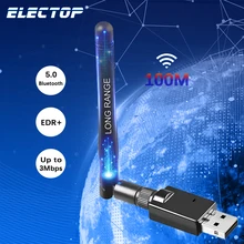 Electop USB Bluetooth 5.0 Adapter Dongle Antenna Long Range Wireless Audio Receiver Transmitter for PC Laptop Win 7 8/8.1 10
Electop USB Bluetooth 5.0 Adapter Dongle Antenna Long Range Wireless Audio Receiver Transmitter for PC Laptop Win 7 8/8.1 10
