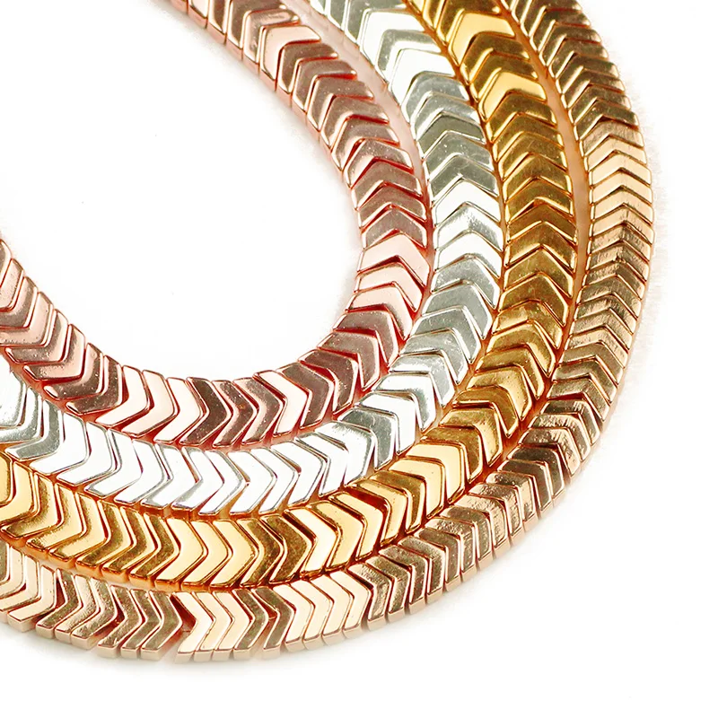 YHBZRET Gold Silver Black Hematite Arrows beads Natural Gall Stone 7mm Charm Loose Spacer Beads For Jewelry Making Diy bracelet
YHBZRET Gold Silver Black Hematite Arrows beads Natural Gall Stone 7mm Charm Loose Spacer Beads For Jewelry Making Diy bracelet