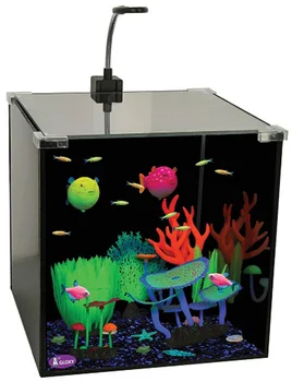 GLOXY Aquarium Gloxy Glow Set-27 with LED lamp for decoration luminous fish and 27 liters
GLOXY Aquarium Gloxy Glow Set-27 with LED lamp for decoration luminous fish and 27 liters