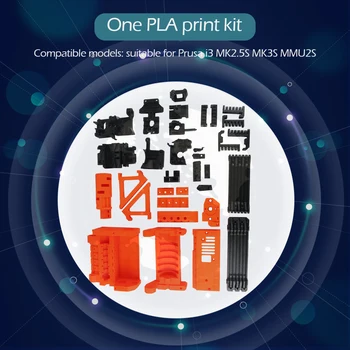 Upgrade 2S Parts Set Multi Material PLA Printed Plastic Kit for Prusa i3 MK2.5S MK3S 3D Printer MMU2S Element Parts
Upgrade 2S Parts Set Multi Material PLA Printed Plastic Kit for Prusa i3 MK2.5S MK3S 3D Printer MMU2S Element Parts