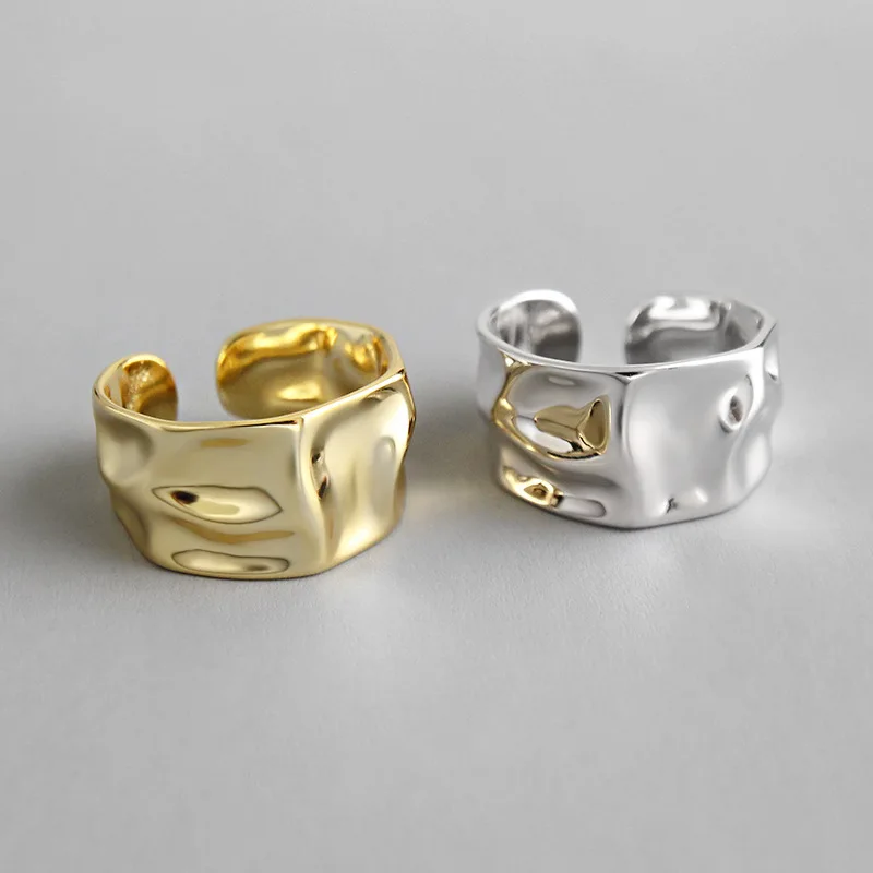 Fashion Irregular Concave Convex Gold Silver Color Ring Width Open Finger Ring For Women Men Wide Rock Punk Geometric
Fashion Irregular Concave Convex Gold Silver Color Ring Width Open Finger Ring For Women Men Wide Rock Punk Geometric