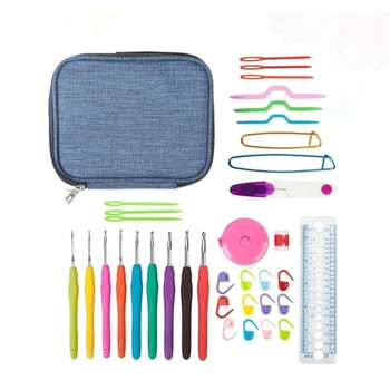 36pcs/set Crochet Hook Set Knitting Needles Sewing Tools Knitting Accessories Travel Sewing Kit
36pcs/set Crochet Hook Set Knitting Needles Sewing Tools Knitting Accessories Travel Sewing Kit