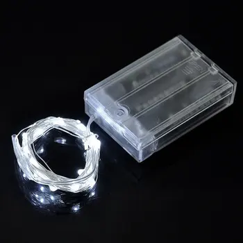 2/3/4M LED String Silver With 20 /30 /40 LED Wire Fairy Lights Decorative Lights String Built-in Battery Waterproof
2/3/4M LED String Silver With 20 /30 /40 LED Wire Fairy Lights Decorative Lights String Built-in Battery Waterproof