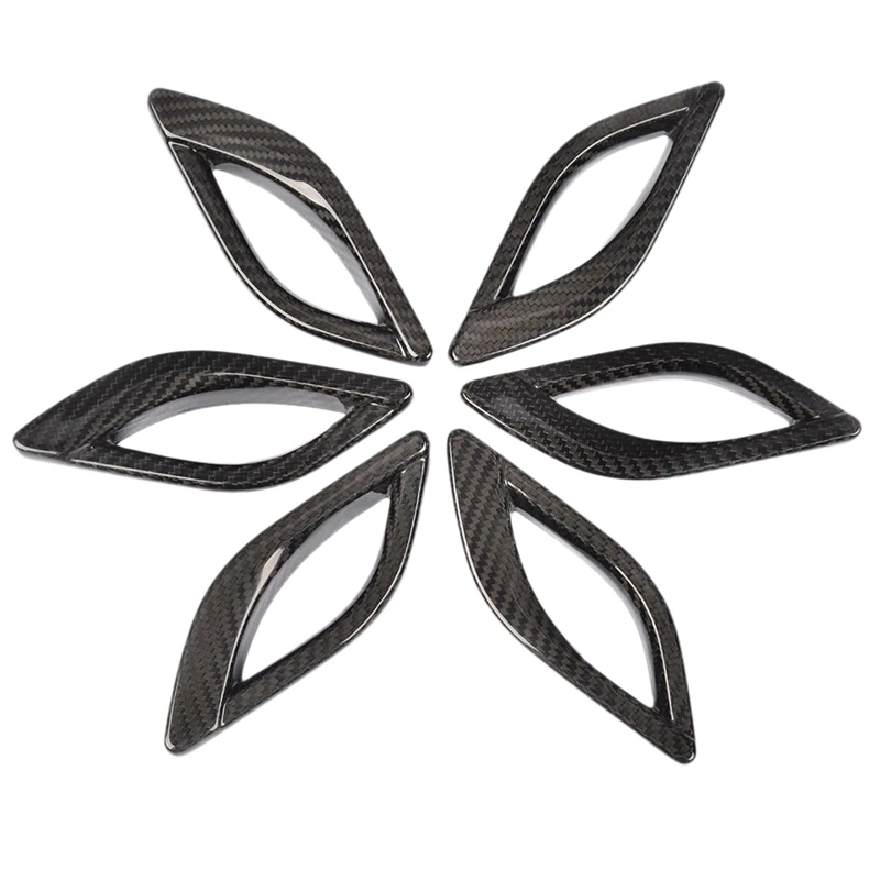 Fit for Maserati Levante 2016 2017 2018 2019 Black Carbon Fiber Side Air Vent Fender Cover Trim Car Accessories (6Pcs/ Pack)
Fit for Maserati Levante 2016 2017 2018 2019 Black Carbon Fiber Side Air Vent Fender Cover Trim Car Accessories (6Pcs/ Pack)