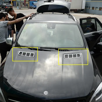 2pcs Silver ABS Chrome Engine Roof Hood Frame Trim For Mercedes Benz ML GL GLE GLS Class W166 2013-2018 Car Accessories
2pcs Silver ABS Chrome Engine Roof Hood Frame Trim For Mercedes Benz ML GL GLE GLS Class W166 2013-2018 Car Accessories