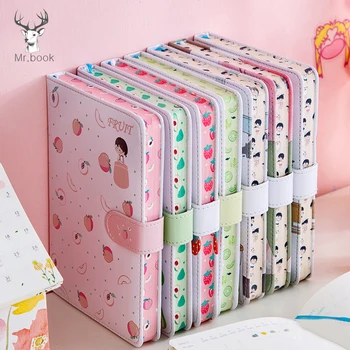 Fruit Print Notebook Planner Magnetic Buckle PU NoteBook Yearly Agenda Color Illustration Daily Plan Kawaii Stationery
Fruit Print Notebook Planner Magnetic Buckle PU NoteBook Yearly Agenda Color Illustration Daily Plan Kawaii Stationery