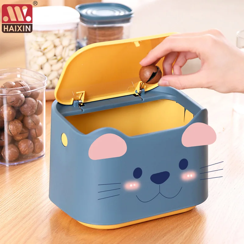 Mini Small Waste Bin Desktop Garbage Trash Can Plastic Home Office Table Trash Can Dustbin Basket Household Sundries Barrel Box
Mini Small Waste Bin Desktop Garbage Trash Can Plastic Home Office Table Trash Can Dustbin Basket Household Sundries Barrel Box