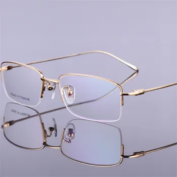 Vazrobe Titanium Glasses Men Gold Prescription Myopia Presbyopia Eyewear with Option Lens Man's Photochromic Progressive
Vazrobe Titanium Glasses Men Gold Prescription Myopia Presbyopia Eyewear with Option Lens Man's Photochromic Progressive
