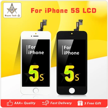 100PCS/LOT Glass Touch Screen Digitizer & LCD Assembly Replacement For iPhone 5S Excellent Quality No Dead Free Shipping DHL
100PCS/LOT Glass Touch Screen Digitizer & LCD Assembly Replacement For iPhone 5S Excellent Quality No Dead Free Shipping DHL