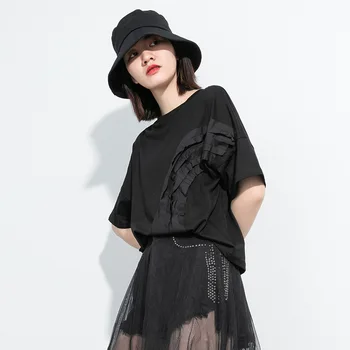 WOMENGAGA 2020 Summer New Pullover T-shirt Lace Solid Patchwork Casual Loose Girl Female Fashion O-neck Streetwear Short A236
WOMENGAGA 2020 Summer New Pullover T-shirt Lace Solid Patchwork Casual Loose Girl Female Fashion O-neck Streetwear Short A236