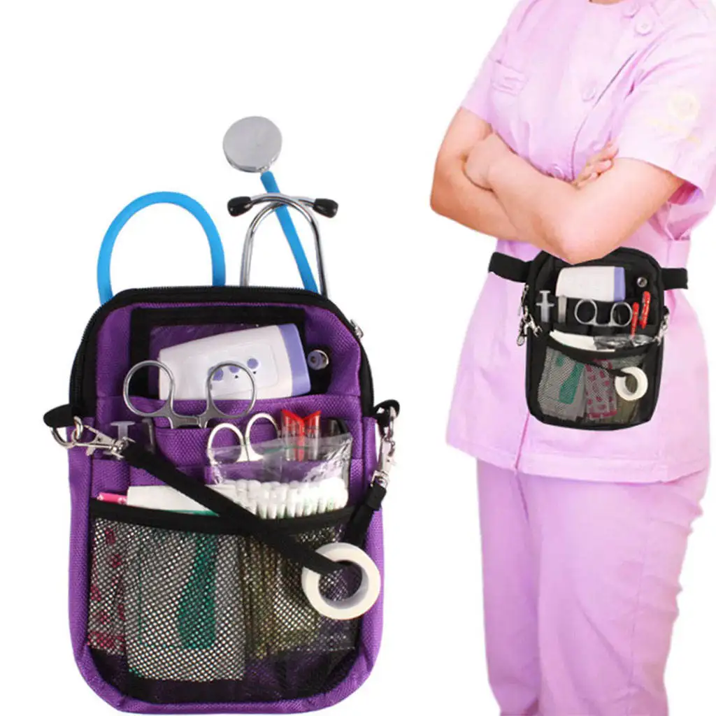 Nurse Fanny Pack Hip Bag Adjustable Waist Straps Waist Pouch for Stethoscopes Care Kit Nursing Student Tools
Nurse Fanny Pack Hip Bag Adjustable Waist Straps Waist Pouch for Stethoscopes Care Kit Nursing Student Tools