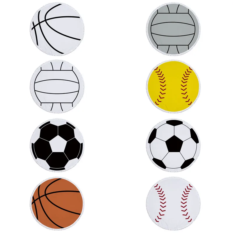 Oversized Ball Beach Towel Basketball Volleyball Home Decoration Blanket Baseball Football Travel Sports Camping Camping Mat
Oversized Ball Beach Towel Basketball Volleyball Home Decoration Blanket Baseball Football Travel Sports Camping Camping Mat