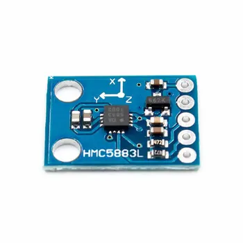 Hmc5883L Module Three-Axis Magnetic Field Electronic Compass Electronic Compass Sensor Module
Hmc5883L Module Three-Axis Magnetic Field Electronic Compass Electronic Compass Sensor Module