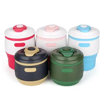 1pcs 350ML Portable Folding Water Container Anti-scald Silicone Coffee Cup Tea Cup Outdoor Drinking Cups Kitchen Supplies
1pcs 350ML Portable Folding Water Container Anti-scald Silicone Coffee Cup Tea Cup Outdoor Drinking Cups Kitchen Supplies