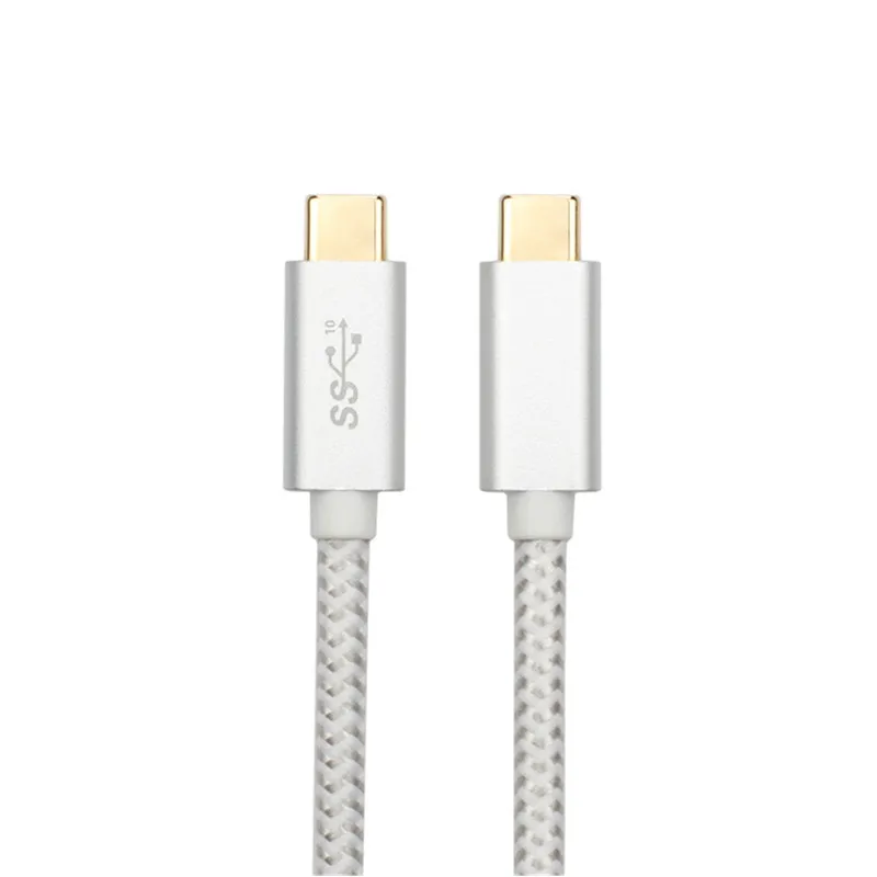 Usb 3.1 Type-c штекер-штекер зарядный кабель серебристого цвета с оплеткой для Macbook ноутбука и мобильного телефона
Usb 3.1 Type-c штекер-штекер зарядный кабель серебристого цвета с оплеткой для Macbook ноутбука и мобильного телефона