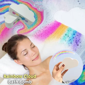 Hot Bath Salt Rainbow Clouds Moisturizing Exfoliating Cleaning Body Skin Bubble Bath Bombs CNT 66
Hot Bath Salt Rainbow Clouds Moisturizing Exfoliating Cleaning Body Skin Bubble Bath Bombs CNT 66